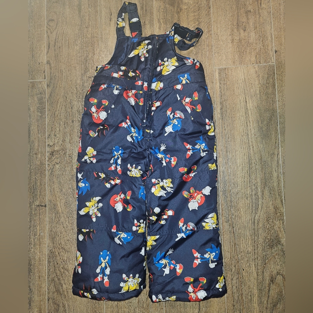 Sonic the Hedgehog Snow Bib Pants
